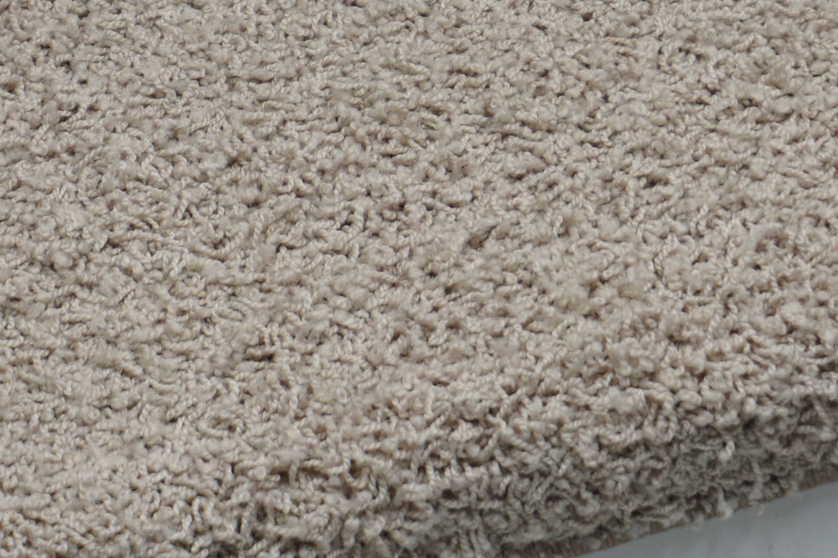 Hochfloor-Stufenmatte Shaggy beige-grau 65x23 cm