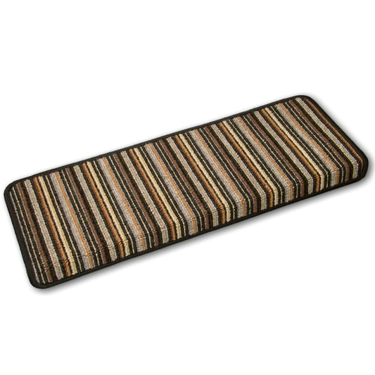 Stufenmatte Stripes anthrazit eckig