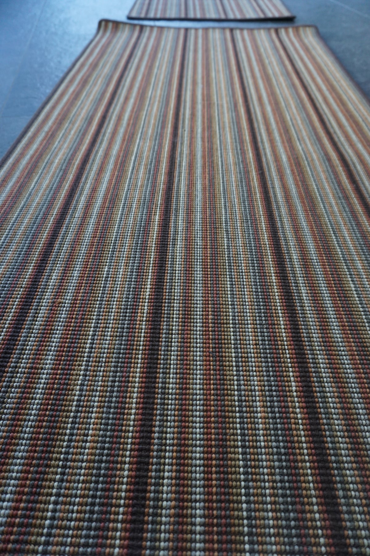 Sisal-Läufer Streifen 70x140cm + Fußmatte 40x60cm