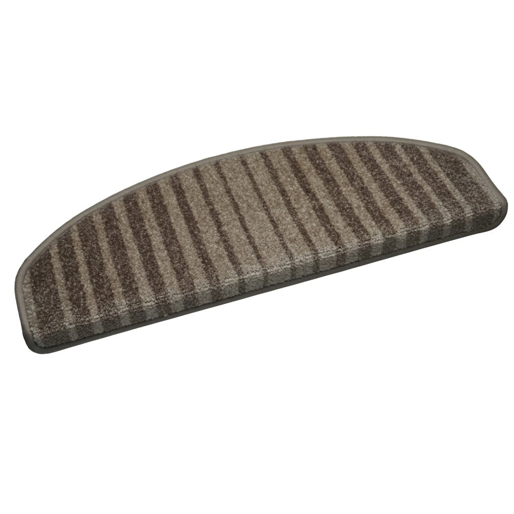 Stufenmatte Streifen beige 65x23 cm