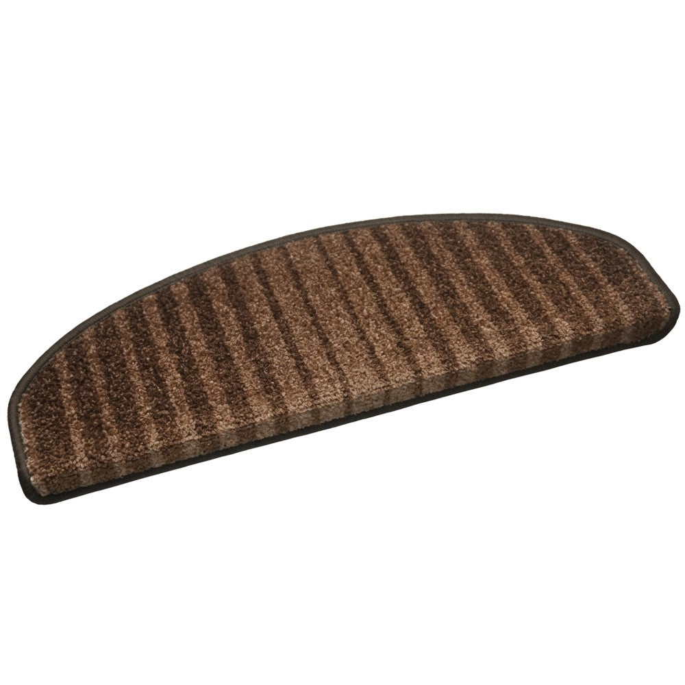 Stufenmatte Streifen braun 65x23 cm