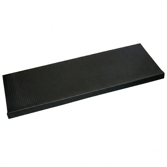 Gummi-Stufenmatte mit Noppen 74x24cm eckig schwarz