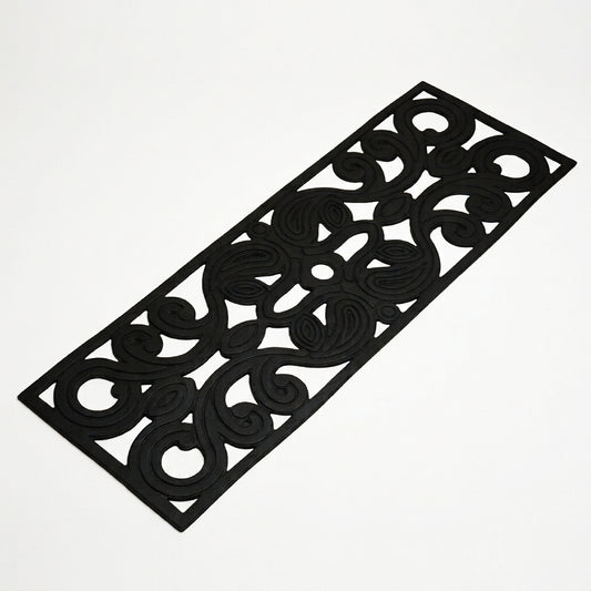 Gummi-Matte Ornamente für die Treppe 75x25cm schwarz