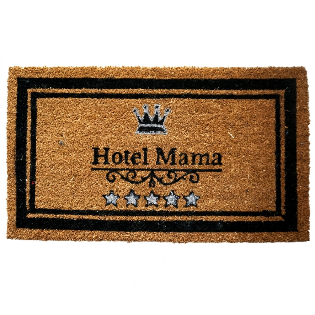 Kokos-Fußmatte Hotel Mama 40x70cm