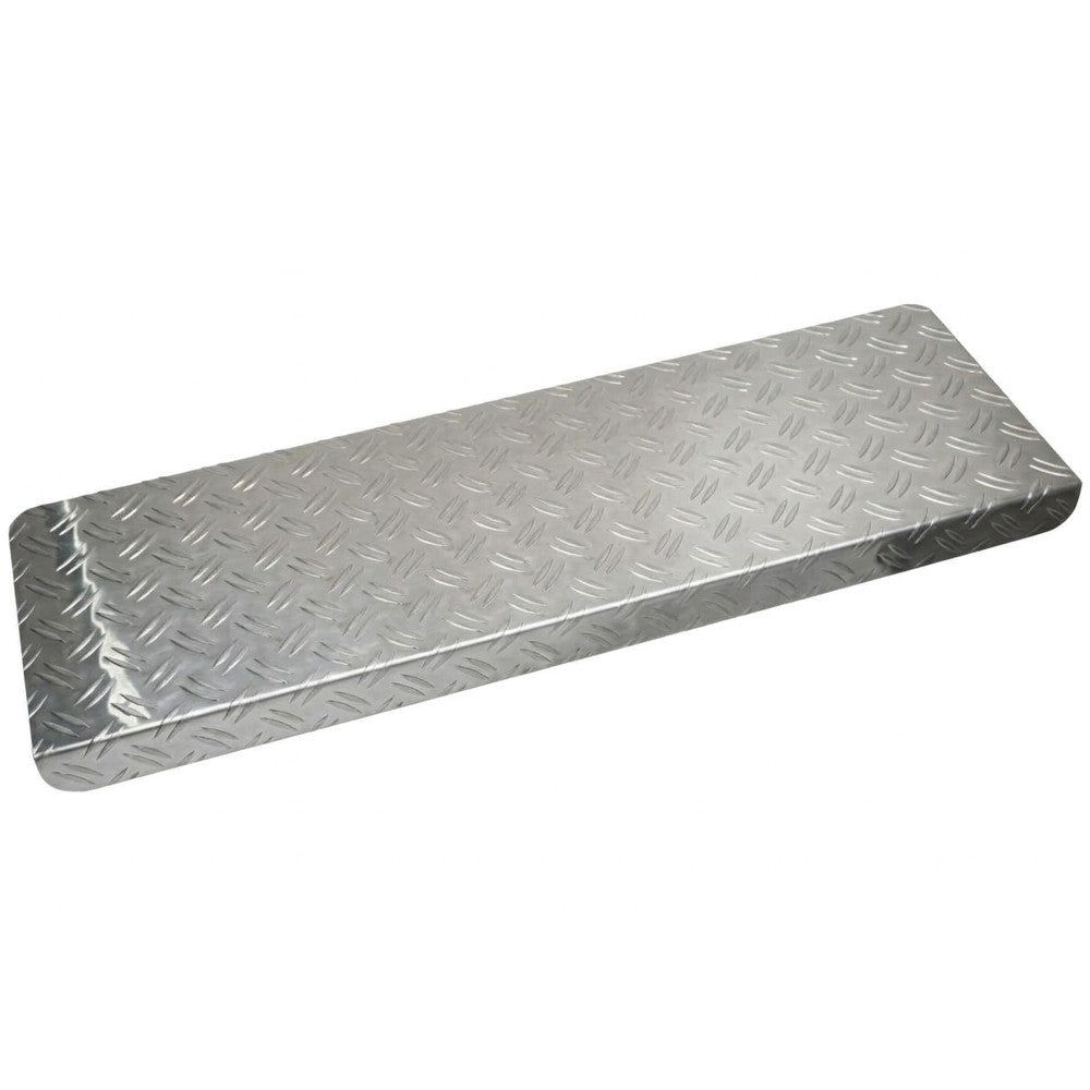 Alu Riffelblech-Stufenmatte 75x24 eckig