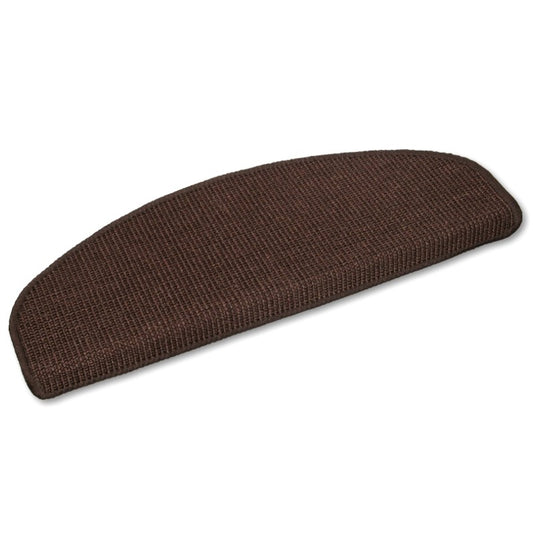 Sisal-Stufenmatte Rio dunkelbraun 65x23 cm