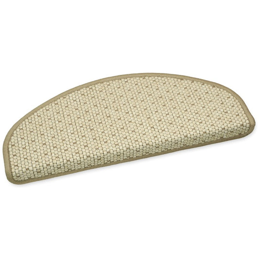 Stufenmatte Samira beige Flachgewebe 50x20 cm