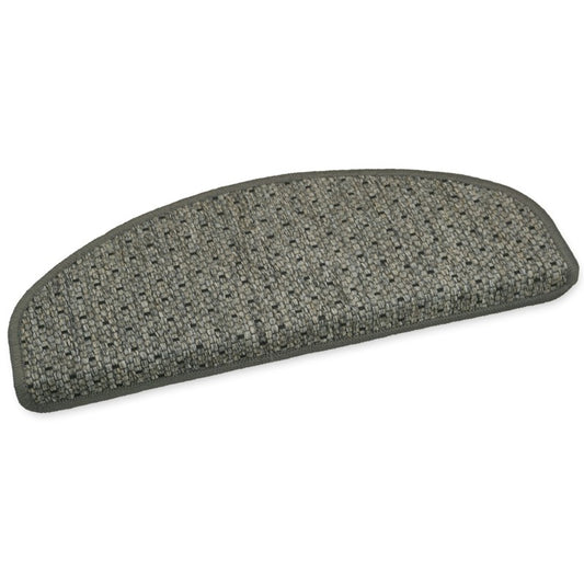 Stufenmatte Samira grau Flachgewebe 50x20 cm