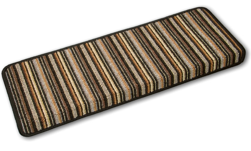 Stufenmatte Stripes anthrazit eckig