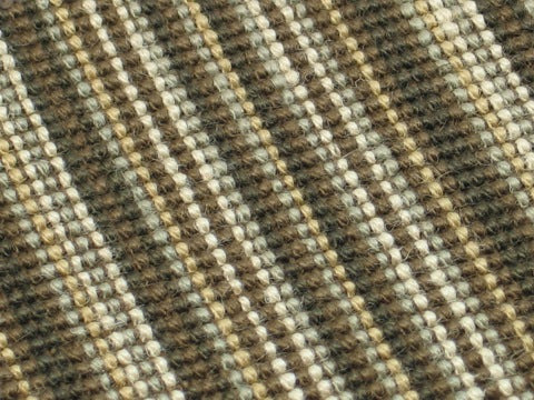 Sisal-Stufenmatte Streifen braun 50x20cm