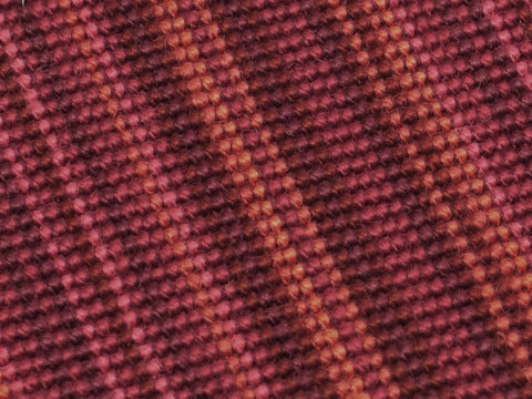 Sisal-Stufenmatte Streifen rot 50x20 cm