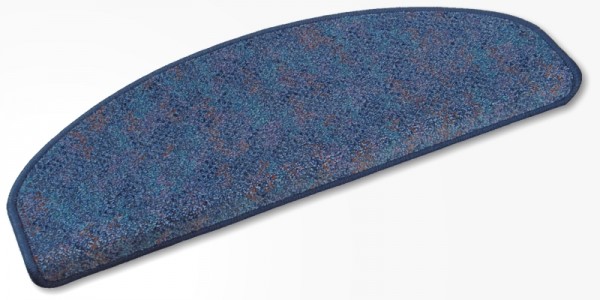 Stufenmatte Carat blau 65x23cm