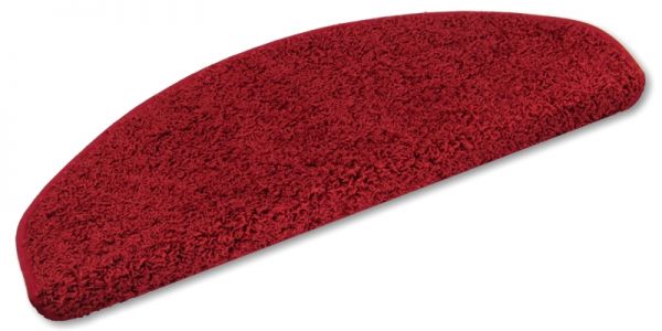 Stufenmatte Galant rot Hochfloor 65x23
