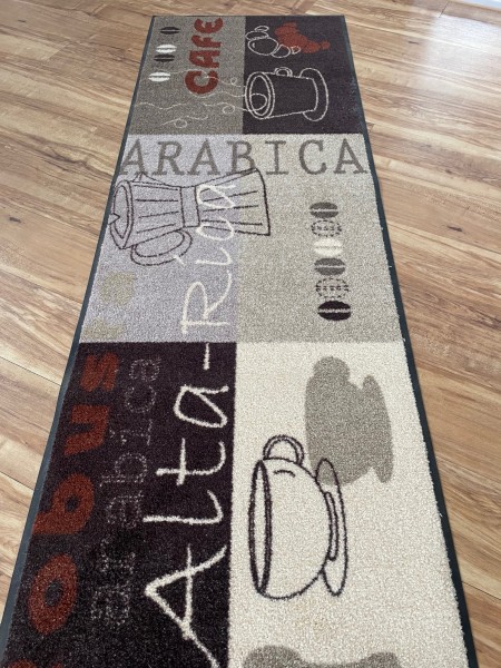 Waschbarer Komfortläufer Arabica 60x180cm